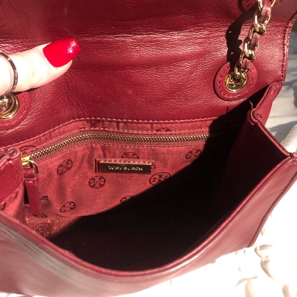 AUTH Tory Burch Fleming Quilted Chain Bag Set - Picture 5 of 8